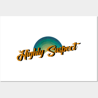 vintage retro Highly Suspect Posters and Art